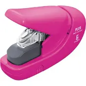 Plus Japan Agrafeuse sans agrafes SL-106AB 5 feuilles Rose