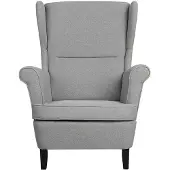 Beliani Abson - Fauteuil - Stof - grijs - 72x66x105