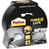 Pattex Power Tape 10 m Zwart | Power Ducktape Voor Universeel Gebruik | Waterdichte & Extreem Sterk | Premium Grip Ducktape.