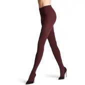 Falke Family eenkleurig katoen panty dames rood - maat 40-42