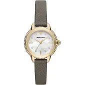 Emporio Armani Mia Dames Horloge Grijs AR11526
