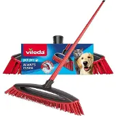 Vileda - Bezemborstel - Always Clean Pet Pro borstelset, rood, medium