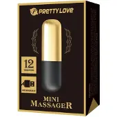 Pretty Love - GOLDEN RECHARGEABLE BULLET VIBRATOR