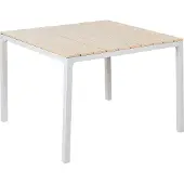 Beliani PRATO - Tuintafelset-Beige-Kunsthout