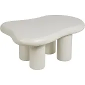 Beliani ONDLE - Salontafel - Wit - MDF