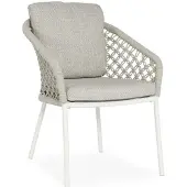 Suns Nappa Dining Tuinstoel MW Beige Grey tuinmeubel inclusief kussen