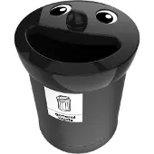 V-Part General Waste Smiley Face bin 52 liter