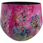 Ts Bloempot Designed By Lammie Fiesta Roze D 33 H 28 Cm