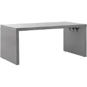 Beliani TARANTO - Tuinset 6-zits u-vorm - Grijs - Vezelcement