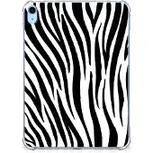 B2Ctelecom iPad (2022) 10.9 Back Case Zebra