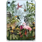 B2Ctelecom Back Case voor iPad (2022) 10.9 | iPad 10.9 (2025) Jungle