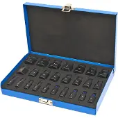 HBM multi-spline schroefextractorset 25-delig