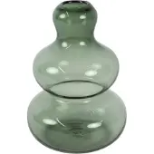 Countryfield Vaas Royal-Bree glas L22B22H35CM donker groen