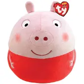 TY squish a boo knuffelkussen peppa pig peppa 31 cm