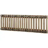 Lt-luce Kapstok Tweak Mango Hout Zandkleur 13 Haken 100cm