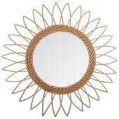 Atmosphera spiegel rotan - Dia 50 cm - Punt - Wandspiegel
