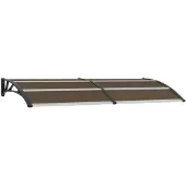 vidaXL Deurluifel 240x100 cm PC zwart