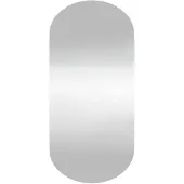 vidaXL Wandspiegel 45x100 cm ovaal glas