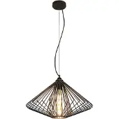 Fantasia DAXOS 1x E27 pendel zwart Ø48cm