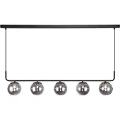 Fantasia TSURU pendel 5x G9 LED incl. mat zwart/brons