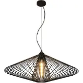 Fantasia 3403562 Daxos 1x E27 Pendel Zwart Ø80cm