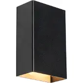 QAZQA Smart wandlamp zwart 10 cm incl. 2 Wifi G9 - Otan