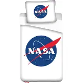 Disney Nasa kinderdekbedovertrek wit - katoen