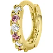 Lucardi Sieraden goud / pink / zilver