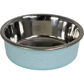 Boon Eetbak RVS sneeuwpatroon 11cm/290ml Turquoise