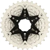 Sunrace Cassette CSRS3 11 speed 11-28T - metallic met zwarte spider
