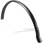 Eurofender Achterspatbord 28" - 51 mm - Mat Zwart - Stabiele Bevestiging - Kunststof