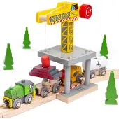 Big Jigs houten hijskraan