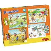Haba Kinderlegpuzzel De Seizoenen 8-delig