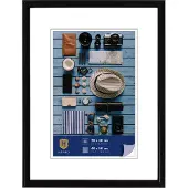 Henzo Fotolijst Napoli 40x50cm zwart zwart Kunststof Fotolijst
