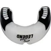 Legend Sports Anti Shock Gebitsbeschermer Heren/Dames Zwart-Transp - Hoogste kwaliteit - Triple Layer Gel technologie - Optima forma fitting