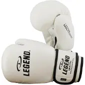 Legend Sports Kinder Bokshandschoenen 4-8 jaar Wit 4oz/6oz PU - Verschillende maten - Gemaakt van skintex - LegendProtect technologie
