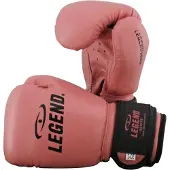 Legend Sports Kinder Bokshandschoenen 1-5 jaar Zalm Roze 2OZ PU - Volledig handgemaakt - Flexibel en stevig - Gemaakt met Skintex