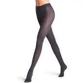 Falke Pure Matt mat half ondoorzichtig 50 Denier panty maillot dames grijs - Maat S-M
