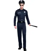 Boland - Kostuum Politieagent Bobby (M/L) - Volwassenen - Agent -