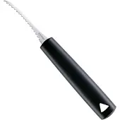 Triangle Pompoenzaagje met Ophangsysteem - RVS - 23 cm - Vaatwasserbestendig