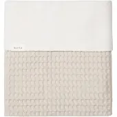 Koeka Deken Ledikant Wafel Cotton Fleece Sand