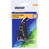 Stocker Reservemes voor grasmaaiers, verpakt in blisterverpakking, voor artikelnummer 79018. Voorraad