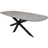 AVH-Collectie San Francisco dining tuintafel 240x100xH76 cm keramiek antraciet