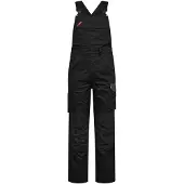 F-engel F. Engel 3809-255 Galaxy Stretch Bib Overall Forest Green/Black maat 23 heren