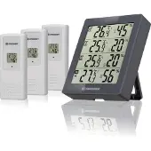 Bresser Temeo Higro Quadro 4 Weerstations 3 Eenheden