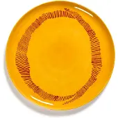 Serax - Ottolenghi Feast - Serveerschaal - Geel/Rood - 35 Ø