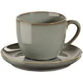 Asa selection Espressokop Saisons met Schotel Eucalyptus 90 ml
