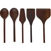 Serax - Pascale Naessens Pure - Keukengerei - Donkerbruin - 5 stuks