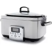 Greenpan Slowcooker RVS 6L