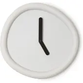 Werkwaardig Ronde Klok Lichtgrijs / Round Clock Lightgrey - Design klok
